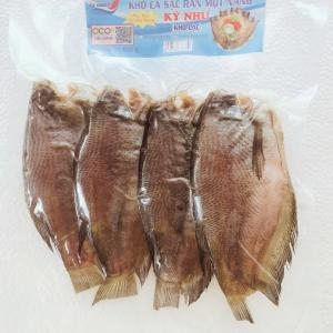 Khô Cá Sặc Rằn Một Nắng Kỳ Như (Khô lạc), Loại 2 từ 2 – 10 con/kg, Túi 500g. Đặc sản Hậu Giang